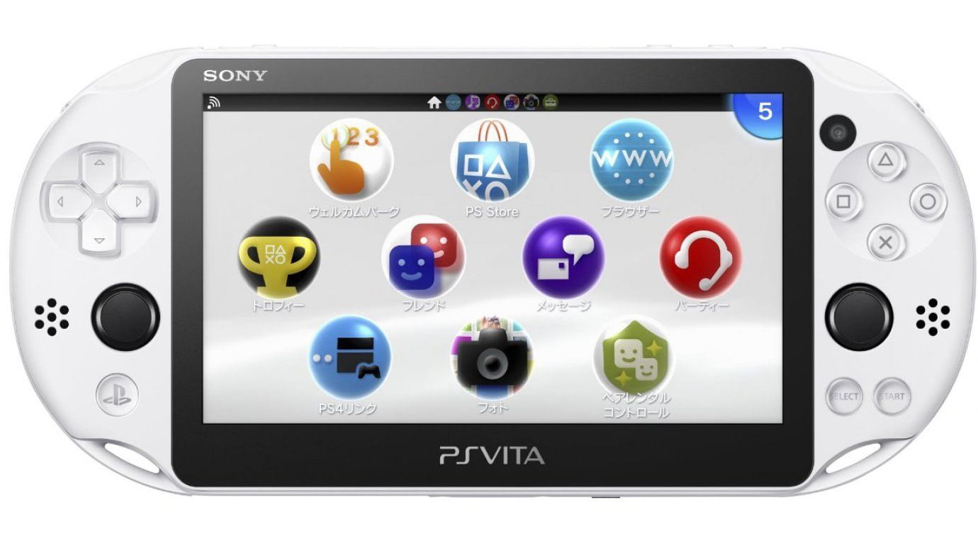 Sony Playstation Vita - PS Vita - New Slim Model PCH-2007 White 