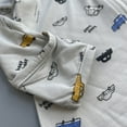thumbnail image 4 of Bellafa Unisex Baby Footies Pajamas,Rayon Derived From Bamboo,Buttery Soft Sleep 'N Play PJs,2-Way Zipper Toddler Sleeper,0-18 Months, 4 of 8