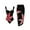 Black, variant on JSheng Swimsuit and Cover Up Set for Women Women's Fashion Two-piece Flower Print Tight Sexy Sports Swimsuit Hot Pink S