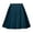 Army Green, variant on Women's Mini Skirt Elastic Waist Casual Flowy Flared Plain Pleated Skater Skirts