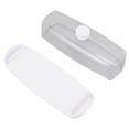 thumbnail image 3 of Caja de plástico para mantequilla, caja de almacenamiento compacta de gran capacidad para queso con tapa, cuchillo para refrigeradores de cocina domésticos, cubierta transparente, 3 of 15
