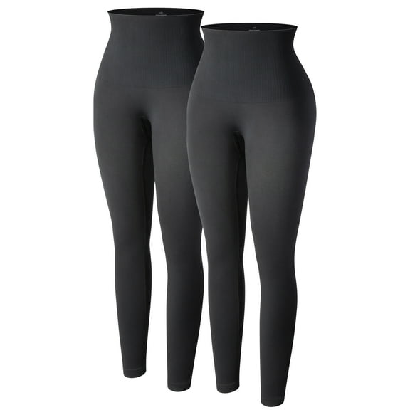 High Waisted Tummy Control Legging for Women Medium Compression Seamless Shapewear for Women