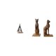 thumbnail image 1 of Escultura de velero,Estatua de velero,decoración de barco de vela,velero,Figura decorativa de resina con forma de velero,Figura de mesa,Sujetalibros con forma de gato para decoración de, 1 of 8