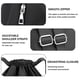 thumbnail image 3 of Mochila con cordón, bolsa deportiva para gimnasio, bolsa de viaje para yoga, para mujeres y hombres, bolsa de gimnasio impermeable, mochila de día, color negro, 3 of 7