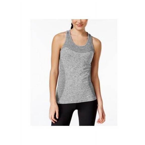 Nike Women's Dri-fit Knit Running Tank, MEDIUM, WOLF GREY/SILVER