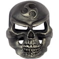 thumbnail image 2 of Bico Australia Jewelry - Triad Skull - the power of the three - Hand Cast Ring - Size 9, 2 of 2