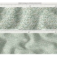 thumbnail image 4 of Soimoi Printed Waterproof Taffeta Fabric - Green Leaves Theme | 56" Wide | For Outdoor Cushions, Awnings, Table Covers & Upholstery Projects, 4 of 7