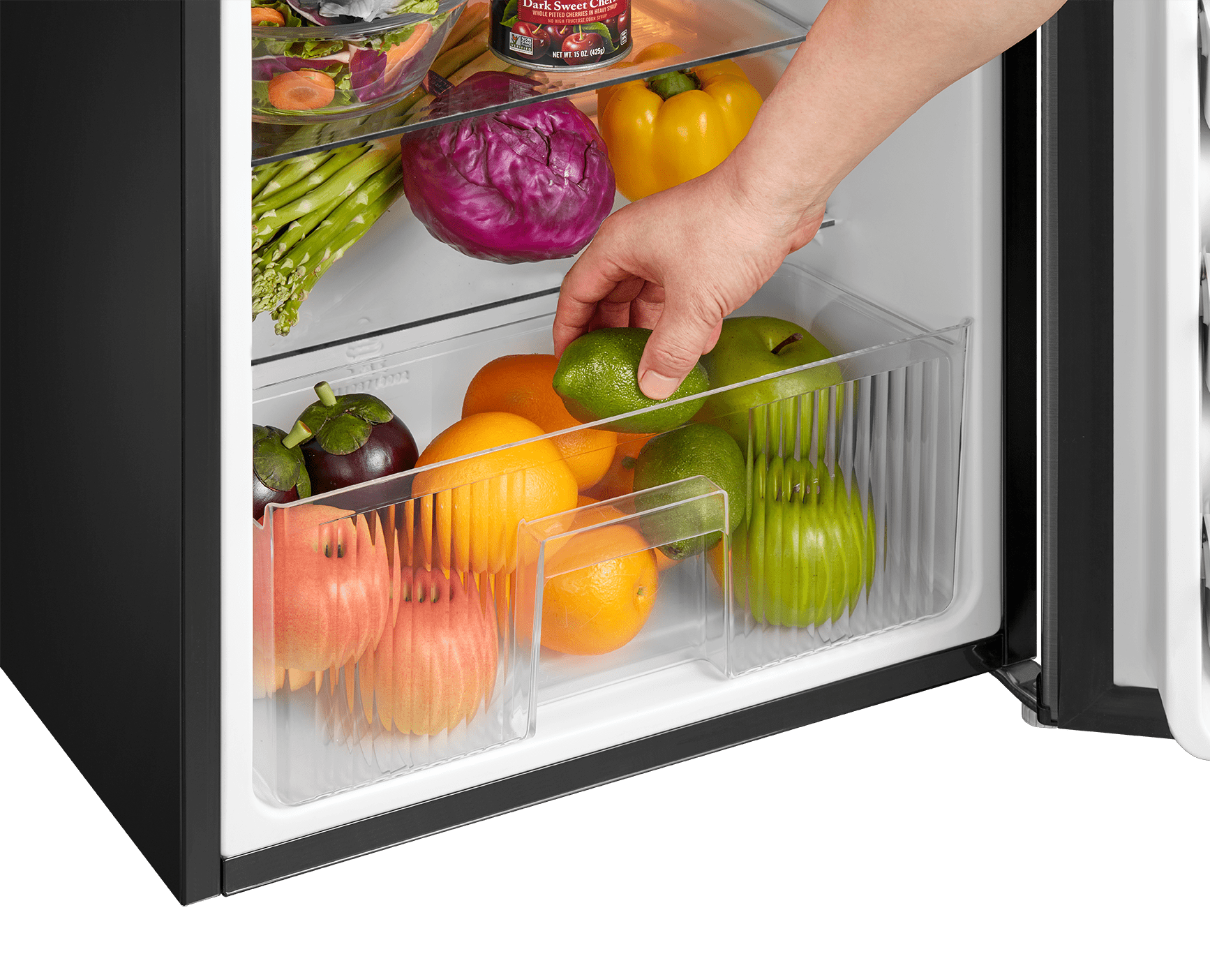 Mainstays 3.2 Cu Ft 2-Door Compact Refrigerator with Freezer