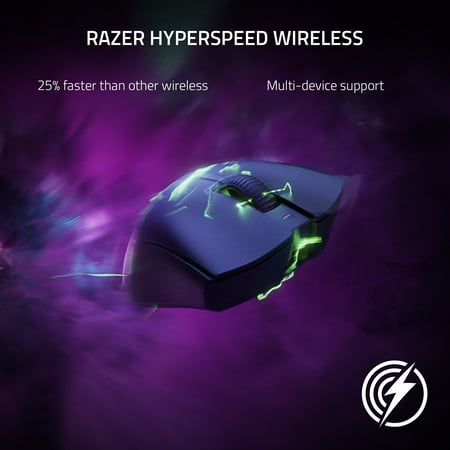 Razer - DeathAdder V3 Pro Lightweight Wireless Optical Gaming Mouse with 90 Hour Battery - White