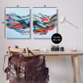 thumbnail image 4 of Stupell Industries Patterned Mountain Abstraction Abstract Painting Gallery Wrapped Canvas Art Print Wall Art, 24 x 30, Set of 2, 4 of 8