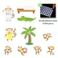 thumbnail image 1 of CHUANK Little Monkeys Story Felt Board - Interactive Classroom Performance Prop  High-Quality Material, 1 of 7