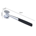 thumbnail image 2 of Ablandador de carne multifuncional, mazo ergonómico de acero inoxidable de doble cara, resistente con agarre cómodo de goma, ideal para una limpieza fácil y para realizar múltiples tareas en la cocina, 2 of 5