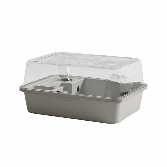 ACDANC Large Hamster Cage Top Openable Guinea Pig Cages with Water Bottle Exercise Wheel Double Layer Small Animals Playing House for Bunny Mice Hedgehog