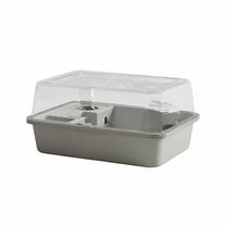 ACDANC Large Hamster Cage Top Openable Guinea Pig Cages with Water Bottle Exercise Wheel Double Layer Small Animals Playing House for Bunny Mice Hedgehog