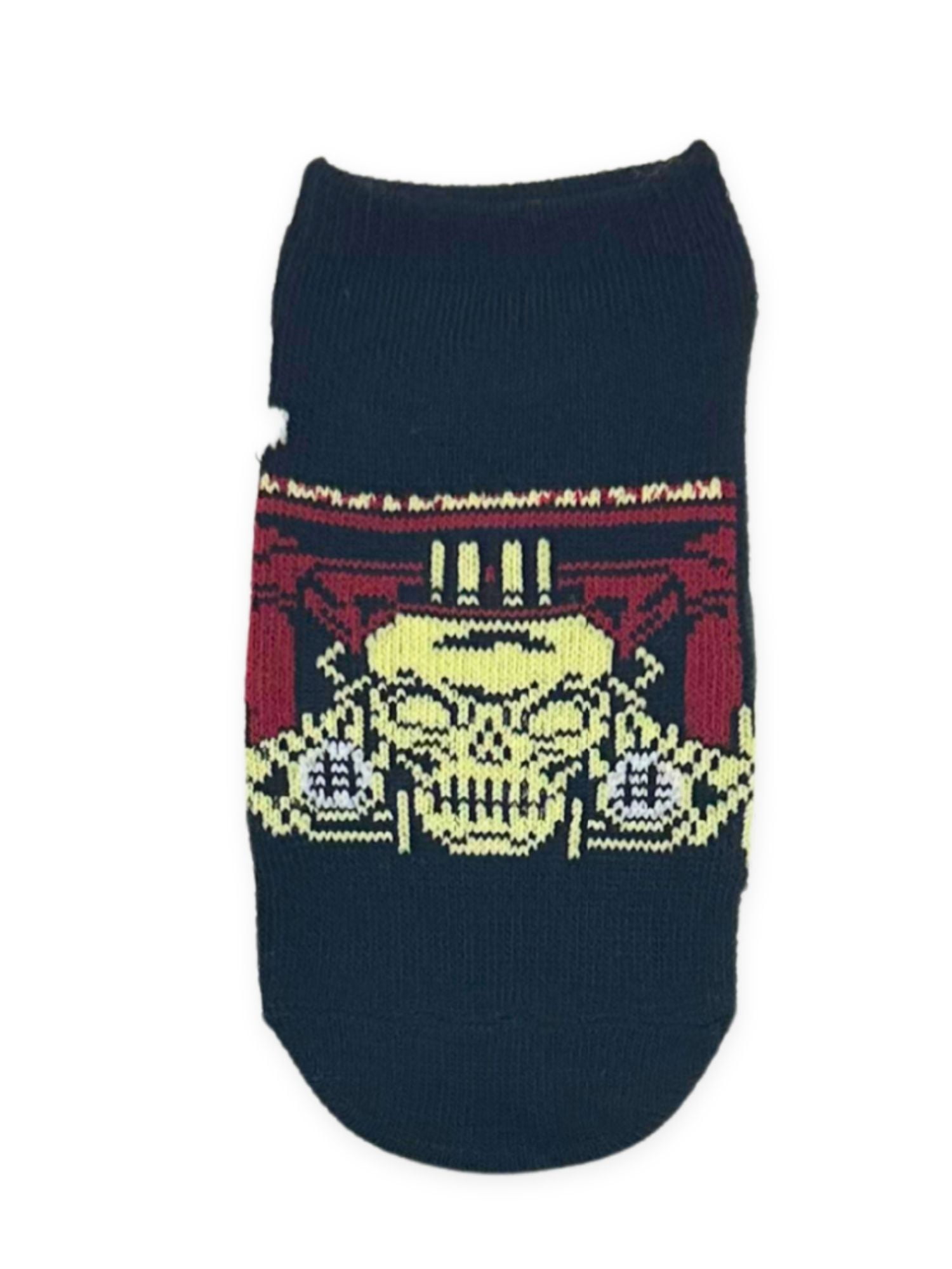 Hot Wheels Boys No-Show Socks, 6-Pack, Sizes S/M-M/L