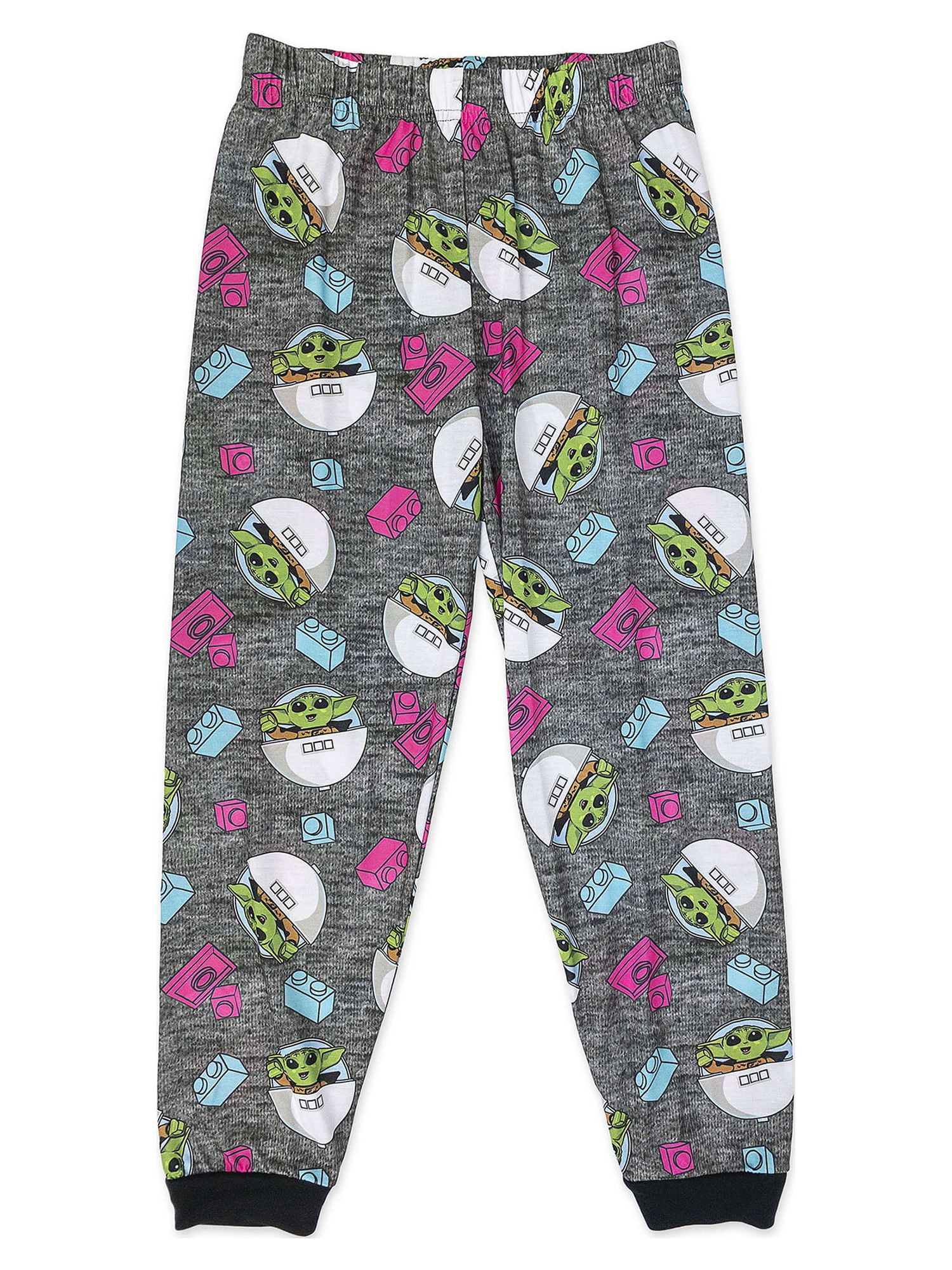 Lego Baby Yoda Girls 2 Pc Hooded Pajama Set; Sizes 4-12