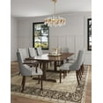 thumbnail image 2 of Manhattan Comfort Shubert 19.75" Faux Leather Dining Chair in Gray (Set of 8), 2 of 10