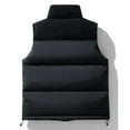 thumbnail image 3 of Mgmyaa Men's Corduroy Sleeveless Puffer Vest Windproof Thickened Quilted Outdoor Layerable Streetwear Top, 3 of 4
