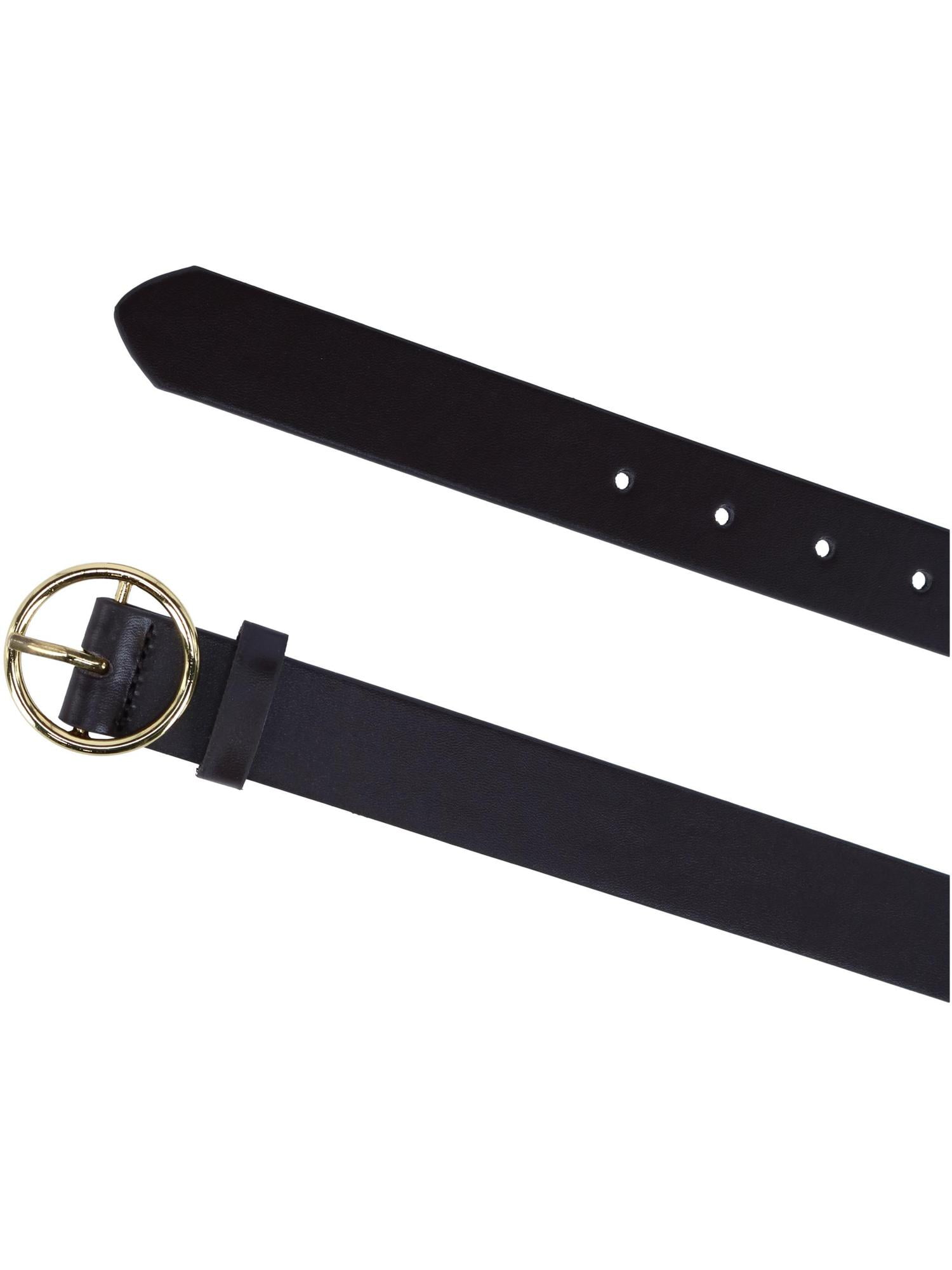 CTM Thick Rounded Buckle Belt (Women) - Walmart Business Supplies