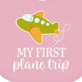 thumbnail image 4 of Inktastic My First Plane Trip Airplane Travel Boys or Girls Baby Bib, 4 of 4