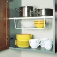 thumbnail image 7 of Bexikou Under Shelf Storage Basket Cabinet Organizer, with 2 Baskets, Black, 2 Pack, 7 of 7