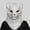 White, variant on Realistic Cat Mask Adults,Fursuit Cat Mask with Moving Jaw,Furry Plush Animal Mask for Halloween Party Carnival