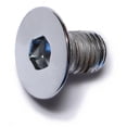 thumbnail image 1 of 12mm-1.75 x 20mm Chrome Class 10.9 Flat Head Hex Socket Cap Screws (10 pcs.), 1 of 1
