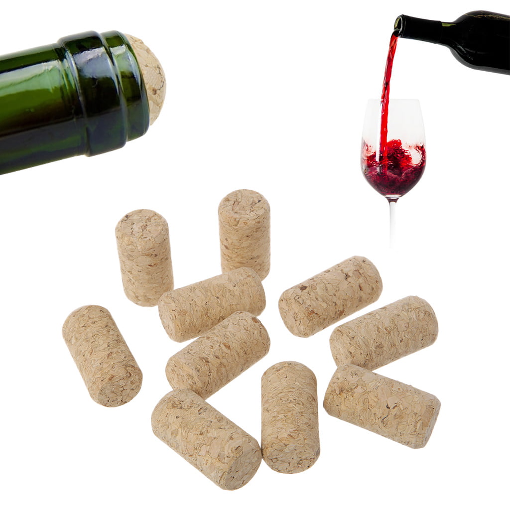 10pcs/lot straight bottle wood corks wine stoppers wine bottle plug stopper  X
