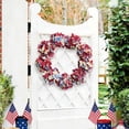 thumbnail image 1 of 20" Spring Hydrangea Wreaths for Front Door Outside,Handcrafted Spring Door Flower Wreath with Hydrangea,Greenery Spring Summer Wreath for Home,Wall,Porch Decor, 1 of 9
