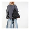 thumbnail image 5 of PRIYAL Denim Mini Backpack for Women, Small Canvas Purse Casual Backpack,Vintage Aesthetic Lightweight Preppy Daily Bookbag, 5 of 9