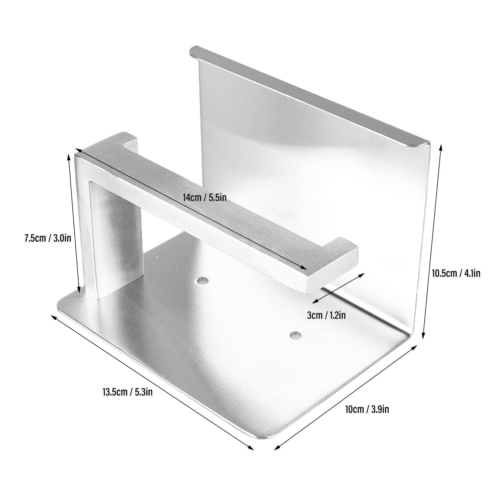 Suodoka Stainless Steel Toilet Paper Holder with Shelf – Rust‑Resistant, Easy Install, Mobile Phone Storage, Elegant Design
