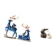 thumbnail image 5 of Colección De Decoración Artística: Estatua De Reno Y Alce De Resina Y Figuras De Conejo De Cerámica Para Chimenea, Mesa, Soporte De TV, Armario O Jardín., 5 of 8
