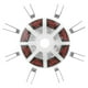 thumbnail image 1 of 48 Piezas/Juego de Bobinas Individuales de Placa de Hierro, Cromo y Aluminio, Resistencia de Alambre Calefactor, Bobina Prefabricada, Reemplazo de Alambre Caliente, 1 of 5