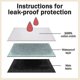 thumbnail image 3 of Womens Menstrual Period Underwear Pack Of 4 Leakproof Pants Heavy Flow Extra Protection Cotton Knickerscolorful, 3 of 5