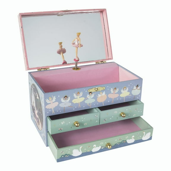 Floss & Rock 43P6389 Enchanted Musical Jewelry Box with 3 Drawers