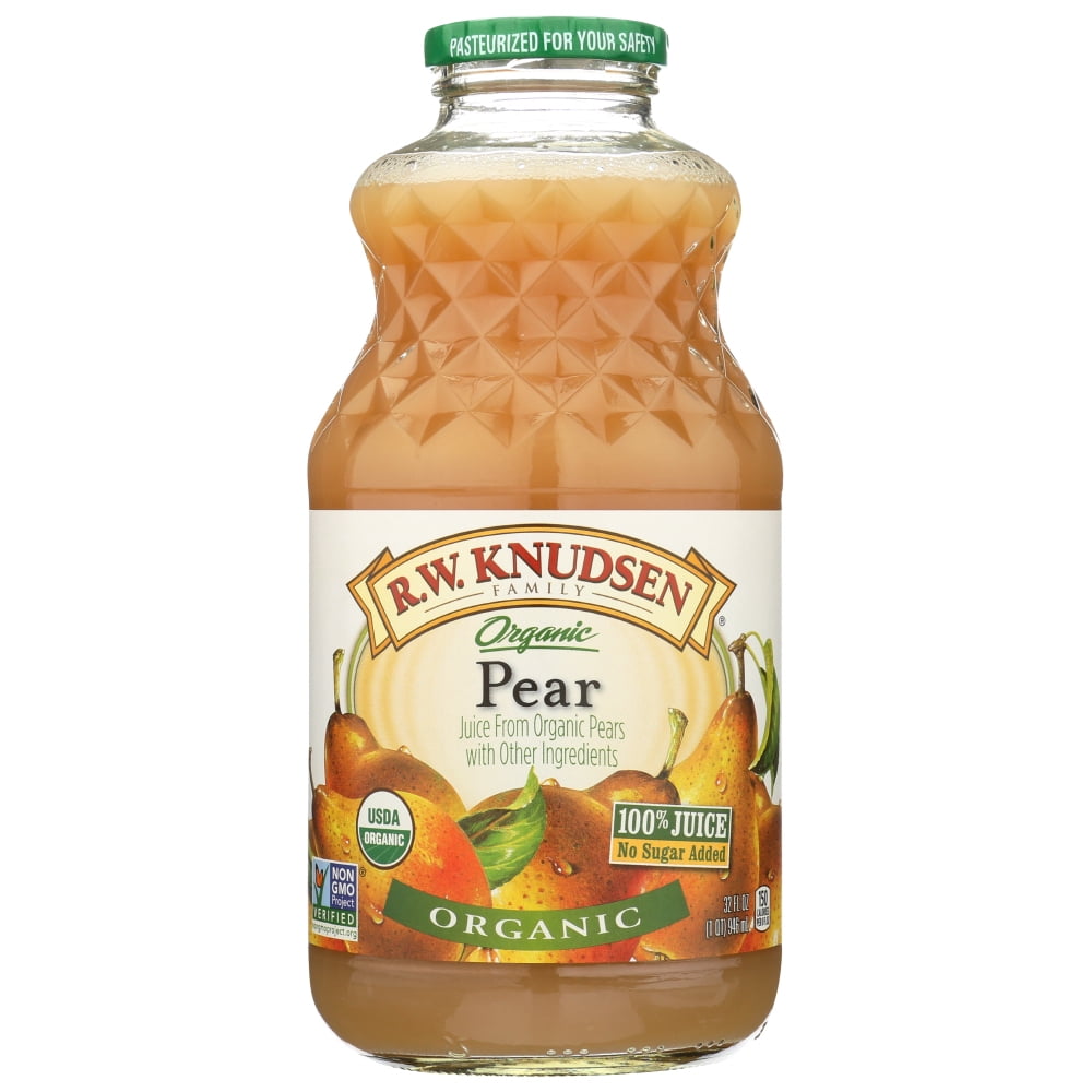 R.W. Knudsen Organic Juice Pear, 32 Fl Oz