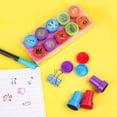 thumbnail image 2 of caja de 10 sellos infantiles surtidos e impresiones autoentintables para manualidades., 2 of 5