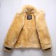 thumbnail image 3 of Traje de vuelo de la Fuerza Aérea B3 One para hombre, chaqueta de piel de oveja de invierno con cuello de pelo cálido, de piel auténtica vintage, 3 of 4