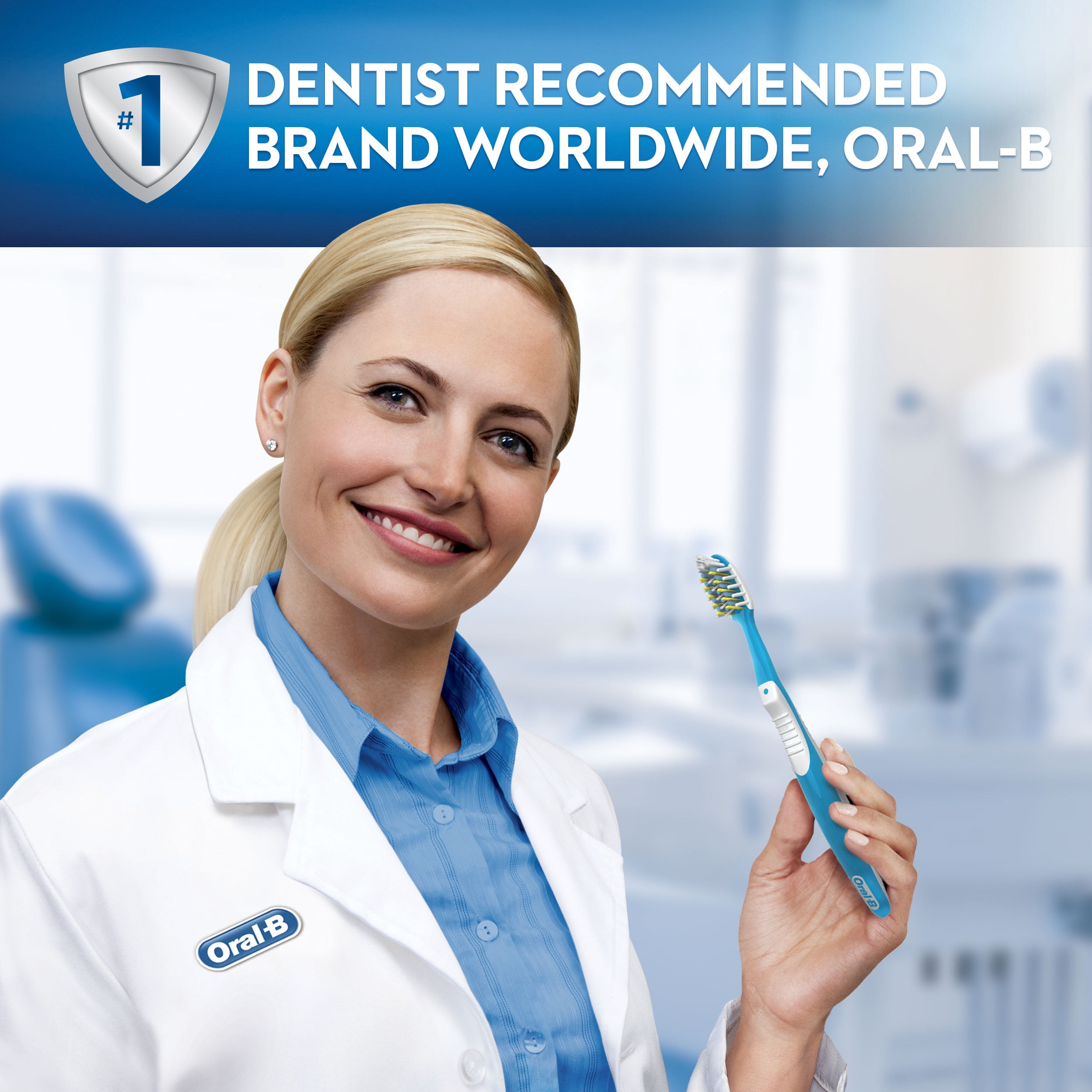 Oral-B CrossAction Vitalizer Toothbrush, Soft, 4 Count - Walmart.com