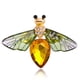 thumbnail image 1 of Broche de insecto pequeño y exquisito, ramillete de goteo de aceite Retro, broche de aleación de dia MABOTO YNCP6120/Verde, 1 of 7