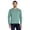 CYPRESS GREEN, variant on hanes men's comfortwash garment dyed fleece sweatshirt