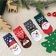 thumbnail image 3 of 4 pares novedad calcetines al tobillo navidad calcetín corto cálido manchado Hugo Calcetines de dibujos animados para mujer, 3 of 10