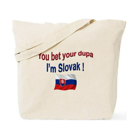 CafePress - Slovak Dupa 3 Tote Bag - Unisex Canvas Tote Bag, Beige, 1-Piece