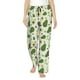 thumbnail image 1 of Balery Green Avocado Pantalones de pijama para mujer, pijamas ultraligeros, pantalones de estar por casa-Large, 1 of 6