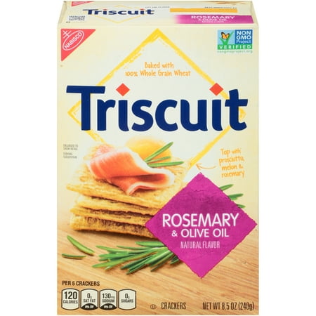 - Nabisco Triscuit Rosemary & Olive Oil Crackers, 8.5 Oz.