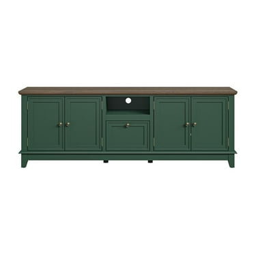 LIVILAND Farmhouse TV Stand for TVs up to 75" in Green