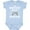 AE-Light Blue, variant on Happy Easter The Easter Egg Hunter Gamer Boys or Girls Baby Bodysuit