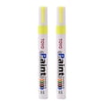 thumbnail image 2 of Naierhg 2Pcs Tire Mark Paint Pens Waterproof Fade Resistant Precise Application Fill Paint Pens Vehicle Accessories, 2 of 8