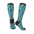 thumbnail image 4 of Haiem Skull Cat Socks, Funny Novelty Crazy Design Cotton Socks Sports Socks Knee High Socks For Men, Women,1Pairs - Gift For Working Friends, 4 of 9