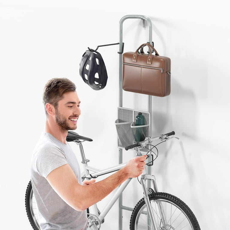 Grey bike on sale storage